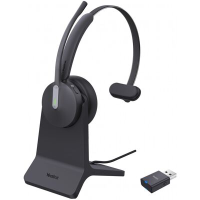 Yealink WH64 Hybird Mono with Charging Stand Teams Trådlös 1208698 Yealink WH64 Hybird Mono with Charging Stand Teams Trådlös 1208698