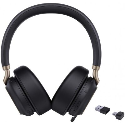 Yealink BH76 Plus UC USB-C/A Trådlös Huvudband Samtal/musik 1208708 Yealink BH76 Plus UC USB-C/A Trådlös Huvudband Samtal/musik 1208708