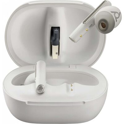 Plantronics Voyager Free 60+ UC USB-A - Biela Plantronics Voyager Free 60+ UC USB-A - Biela
