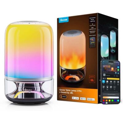 Govee H60200F1 RGBICWW Bordslampa 2 Pro Ljud av JBL H60200F1 Govee H60200F1 RGBICWW Bordslampa 2 Pro Ljud av JBL H60200F1