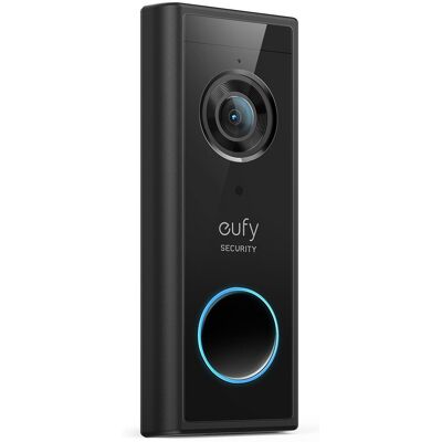 Eufy T82101W1 Svart videos dörrklocka - Dörrklocka, Svart, 2K HD Eufy T82101W1 Svart videos dörrklocka - Dörrklocka, Svart, 2K HD