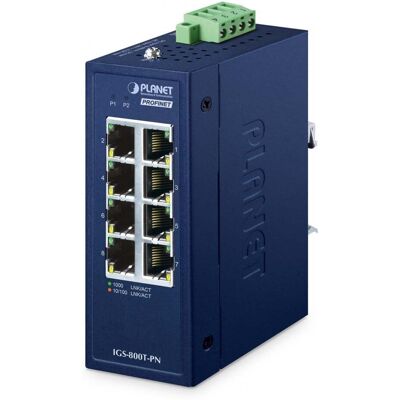 PLANET IP30 Compact size Industrial IGS-800T-PN Ohanterad IGS-800T-PN PLANET IP30 Compact size Industrial IGS-800T-PN Ohanterad IGS-800T-PN