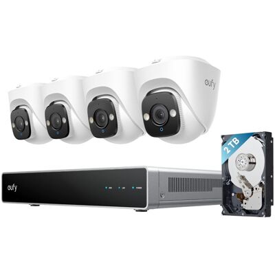 Eufy E41 Säkerhetssystem - 4K, Nattseende, AI-Detektion Eufy E41 Säkerhetssystem - 4K, Nattseende, AI-Detektion