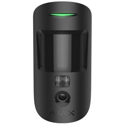 Trådlös MotionCam rörelsesensor med fotoverifiering - Svart Trådlös MotionCam rörelsesensor med fotoverifiering - Svart