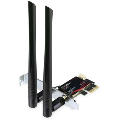 PLANET 802.11AXE Wi-Fi 6E Tri-band Wireless PCI Express WTL-2400AXE PLANET 802.11AXE Wi-Fi 6E Tri-band Wireless PCI Express WTL-2400AXE