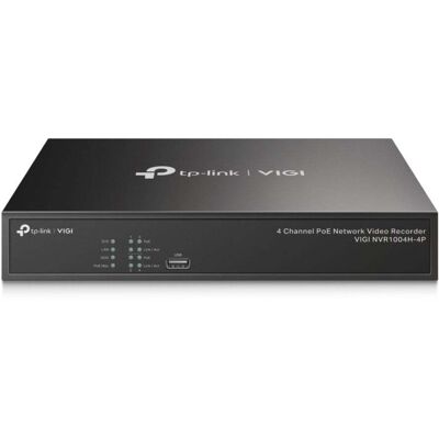 TP-Link VIGI NVR1004H-4P nätverksvideobandspelare VIGI NVR1004H-4P TP-Link VIGI NVR1004H-4P nätverksvideobandspelare VIGI NVR1004H-4P