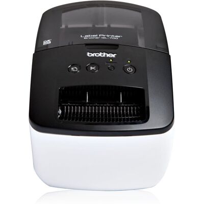 Brother QL-700 etikettskrivare direkt termal 300 x 300 DPI QL700RF1 Brother QL-700 etikettskrivare direkt termal 300 x 300 DPI QL700RF1