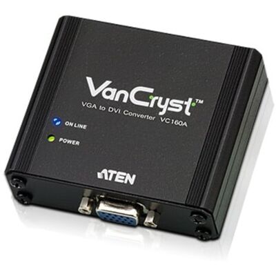 Aten VC160A-AT-G videosignalomvandlare 1920 x 1200 pixlar VC160A-AT-G Aten VC160A-AT-G videosignalomvandlare 1920 x 1200 pixlar VC160A-AT-G