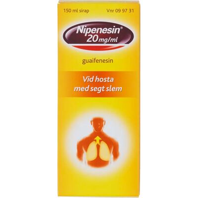 Nipenesin Sirap 20mg/ml Flaska 150 ml Nipenesin Sirap 20mg/ml Flaska 150 ml