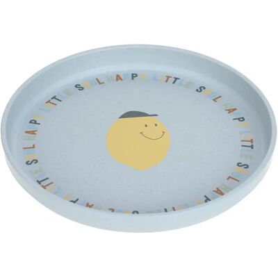 LÄSSIG Plate Children Happy Fruits Lemon LÄSSIG Plate Children Happy Fruits Lemon