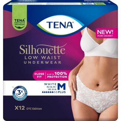TENA Silhouette Plus M White 12 st TENA Silhouette Plus M White 12 st