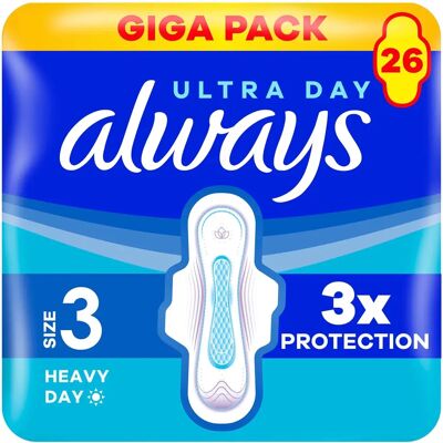 Always - Ultra Long Plus - Storlek 3 - Binda med vingar Always - Ultra Long Plus - Storlek 3 - Binda med vingar