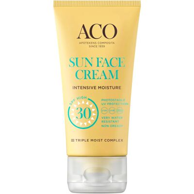 ACO Sun Face Cream SPF 30, 50 ml ACO Sun Face Cream SPF 30, 50 ml