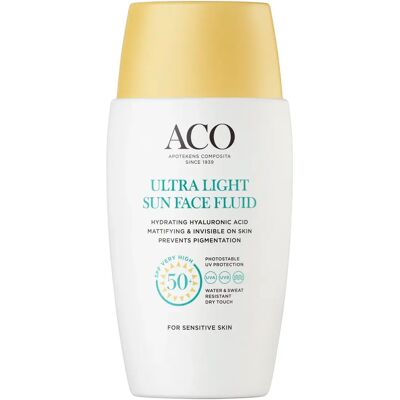 ACO Sun Light Face Fluid SPF 50+, 40 ml ACO Sun Light Face Fluid SPF 50+, 40 ml