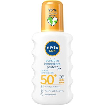 Nivea Sun Sensitive SPF 50+ Sol Spray Nivea Sun Sensitive SPF 50+ Sol Spray