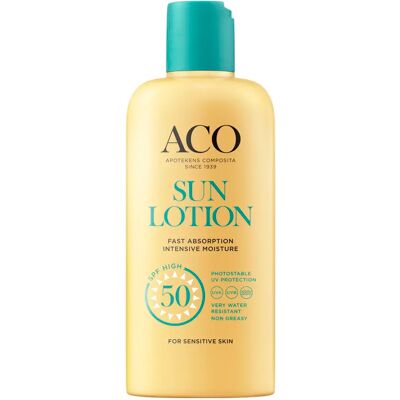 ACO Solkräm SPF 50 - För känslig hud ACO Solkräm SPF 50 - För känslig hud