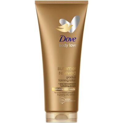 Dove DermaSpa Summer Revived Självbrännande kroppslotion från Medium till Mörk Dove DermaSpa Summer Revived Självbrännande kroppslotion från Medium till Mörk