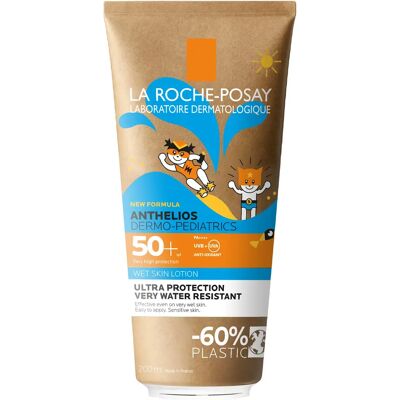 La Roche-Posay Wet Skin SPF50+ Solkräm för barn La Roche-Posay Wet Skin SPF50+ Solkräm för barn