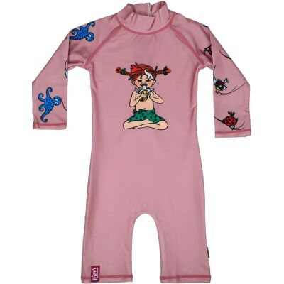 Swimpy UV-dräkt Pippi Söderhavet Rosa 74-80 Swimpy UV-dräkt Pippi Söderhavet Rosa 74-80