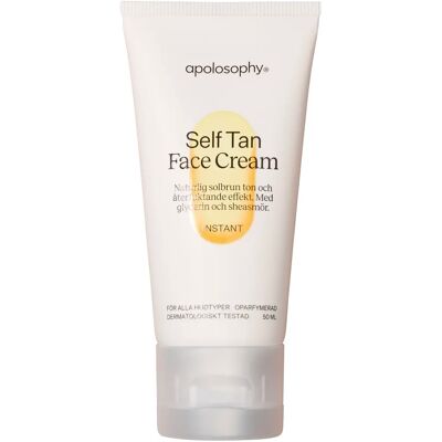 Apolosophy Self Tan Face Cream Oparfymerad 50 ml Apolosophy Self Tan Face Cream Oparfymerad 50 ml