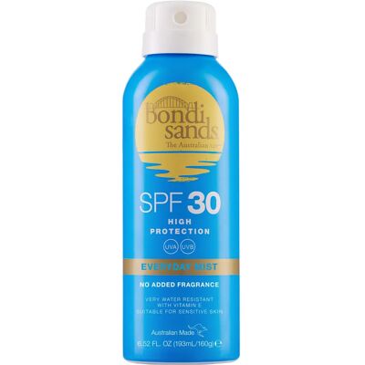 Bondi Sands SPF 30 Daglig Mist - Vattentät solskyddsspray Bondi Sands SPF 30 Daglig Mist - Vattentät solskyddsspray