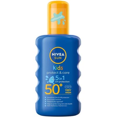 Nivea Sun Protect & Care Kids Spray SPF 50+ Transparent Nivea Sun Protect & Care Kids Spray SPF 50+ Transparent