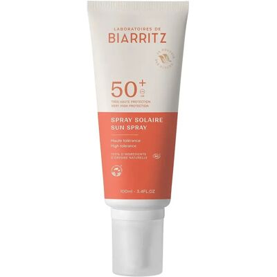 Laboratoires de Biarritz Sunscreen Spray SPF 50+, 100 ml Laboratoires de Biarritz Sunscreen Spray SPF 50+, 100 ml