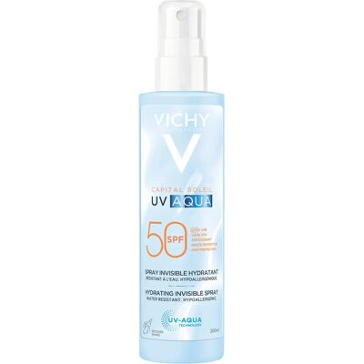 Vichy Capital Soleil UV-Aqua Hydrating Invisible Spray SPF50 200ml Vichy Capital Soleil UV-Aqua Hydrating Invisible Spray SPF50 200ml