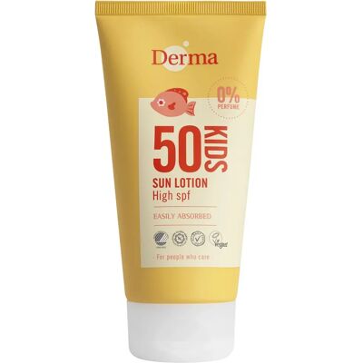 Derma Sun Kids SPF 50 Hypoallergen Solkräm Derma Sun Kids SPF 50 Hypoallergen Solkräm