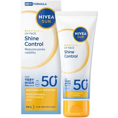 NIVEA Sun UV Face Shine Control Cream SPF 50+, 40 ml NIVEA Sun UV Face Shine Control Cream SPF 50+, 40 ml