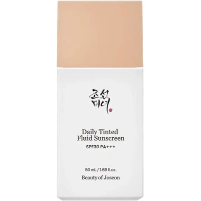 Beauty of Joseon Daily Tinted Fluid Sunscreen Broad Spectrum SPF 30 PA +++, 50 ml #LP100 Beauty of Joseon Daily Tinted Fluid Sunscreen Broad Spectrum SPF 30 PA +++, 50 ml #LP100