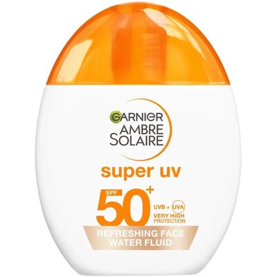 Garnier Ambre Solaire Super UV Refreshing Face Water Fluid SPF50+, 40 ml Garnier Ambre Solaire Super UV Refreshing Face Water Fluid SPF50+, 40 ml