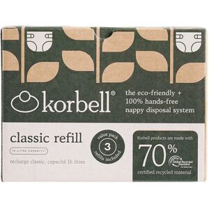 Korbell Refill Till Blöjhink Classic 16 Liter 3-pack Korbell Refill Till Blöjhink Classic 16 Liter 3-pack