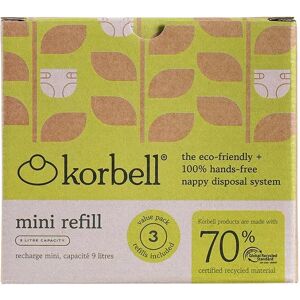 Korbell Refill Till Blöjhink Mini 9 Liter 3-pack Korbell Refill Till Blöjhink Mini 9 Liter 3-pack