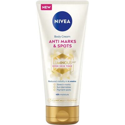 Nivea Luminous630 Body Cream - Reducerar Striae & Mörka Fläckar Nivea Luminous630 Body Cream - Reducerar Striae & Mörka Fläckar