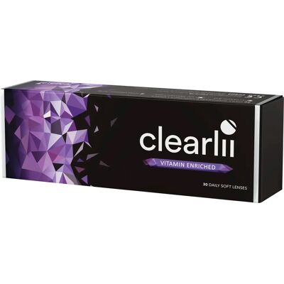 Clearlii Daily Vitamin endagslins 30-pack +1.00 Clearlii Daily Vitamin endagslins 30-pack +1.00