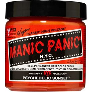 Manic Panic Classic High Voltage Semi-Permanent Hair Color Cream 118 ml Psychedelic Sunset Manic Panic Classic High Voltage Semi-Permanent Hair Color Cream 118 ml Psychedelic Sunset