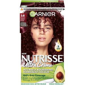 Garnier Nutrisse Ultra Creme Mörk Rödbrun - Hårfärg Garnier Nutrisse Ultra Creme Mörk Rödbrun - Hårfärg