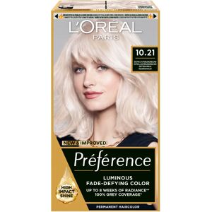 L'Oréal Paris Preference 10.21 Stockholm Pärlblond - Hårfärg L'Oréal Paris Preference 10.21 Stockholm Pärlblond - Hårfärg