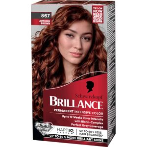 Schwarzkopf Brillance Permanent Intensive Color 867 Autumn Brown Schwarzkopf Brillance Permanent Intensive Color 867 Autumn Brown