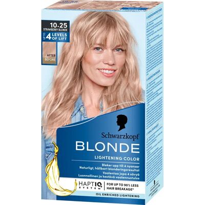 Schwarzkopf Blonde 10.25 Strawberry Blonde - Blekemiddel och Färgämne Schwarzkopf Blonde 10.25 Strawberry Blonde - Blekemiddel och Färgämne
