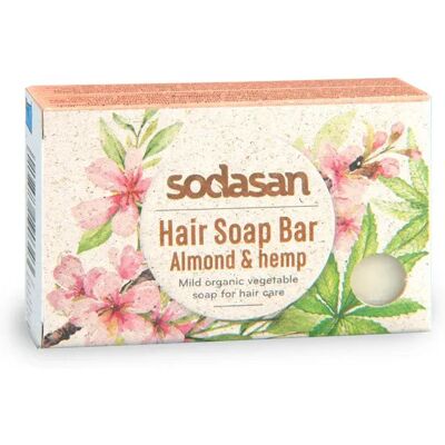 Sodasan Ekologisk Schampo Bar Mandel & Hampa 100 g Sodasan Ekologisk Schampo Bar Mandel & Hampa 100 g