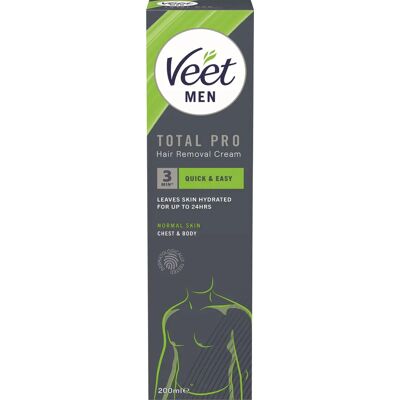 Veet Men Total Pro Normaali-iho Hårborttagningskräm - Hårborttagningskräm Veet Men Total Pro Normaali-iho Hårborttagningskräm - Hårborttagningskräm