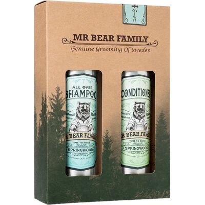 Mr Bear Family Kit - Shampoo & Conditioner 250 + 250 ml Mr Bear Family Kit - Shampoo & Conditioner 250 + 250 ml