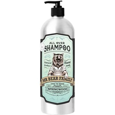 Mr Bear Family All Over Shampoo Springwood 1000 ml Mr Bear Family All Over Shampoo Springwood 1000 ml