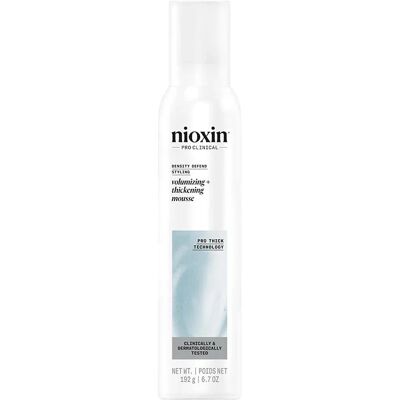 Nioxin Pro Clinical Density Defend Styling volumising + Thickening Mousse, 200ml Nioxin Pro Clinical Density Defend Styling volumising + Thickening Mousse, 200ml