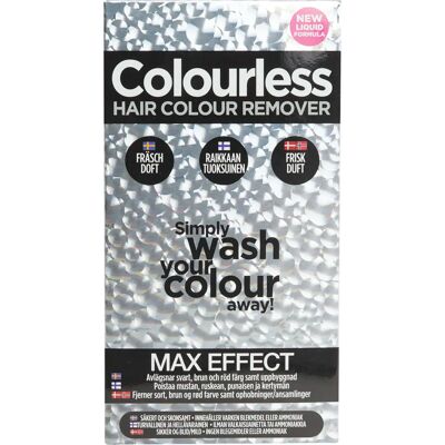 Colourless Max Effect Hair Colour Remover Colourless Max Effect Hair Colour Remover