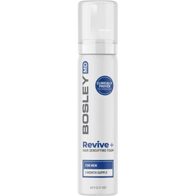 Bosley Revive+ Hair Densifying Foam For Men 60 g Bosley Revive+ Hair Densifying Foam For Men 60 g