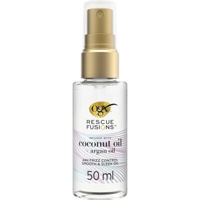 OGX Rescue Fusions 24hr Frizz Control Smooth and Sleek Oil 50 ml OGX Rescue Fusions 24hr Frizz Control Smooth and Sleek Oil 50 ml