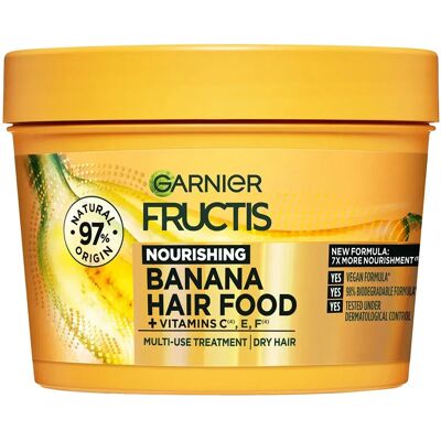 Garnier Banan Hårvård - 3-i-1 Hårmask för Torrt Hår Garnier Banan Hårvård - 3-i-1 Hårmask för Torrt Hår